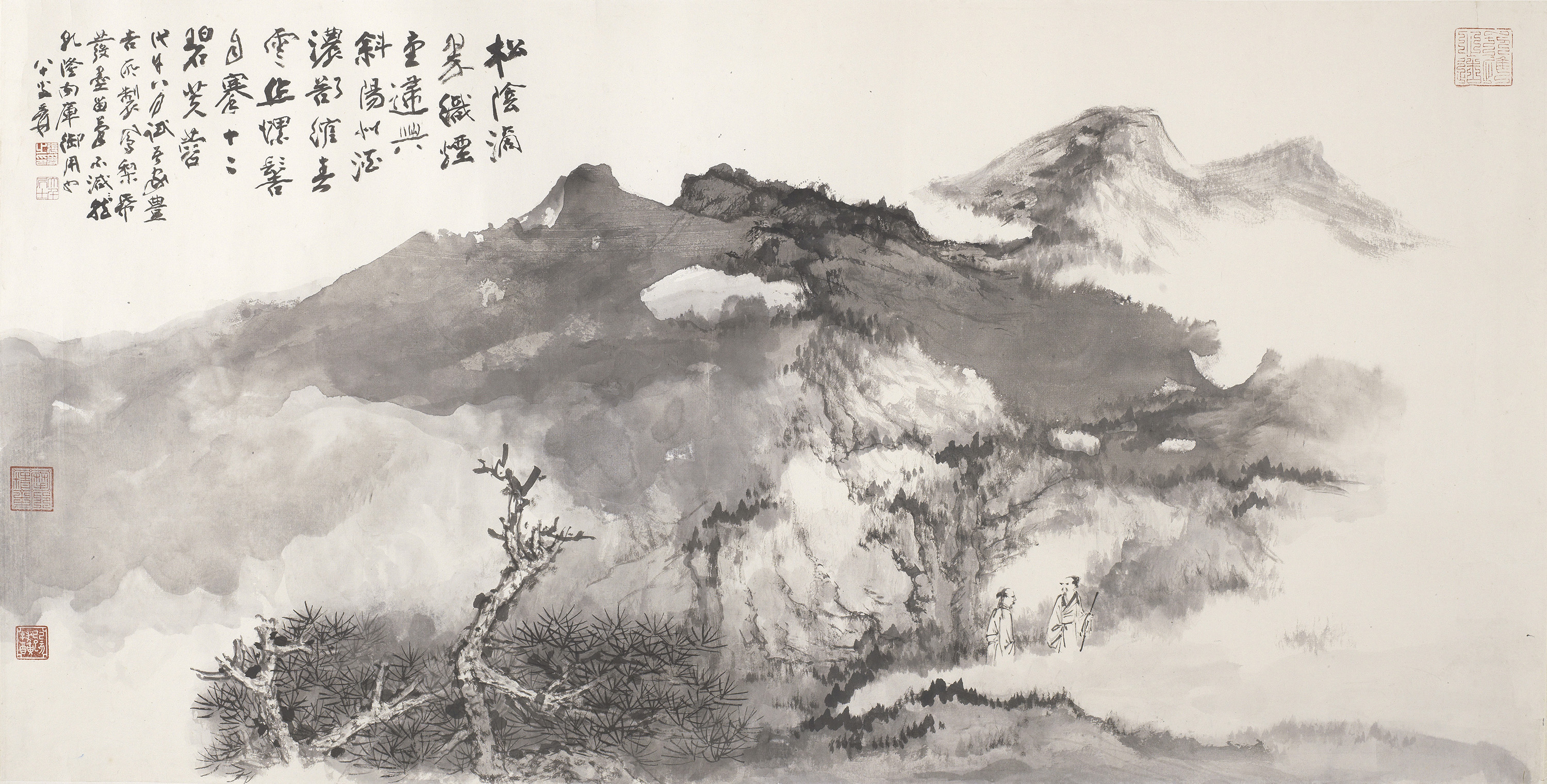 对黑色的最极致阐述：中国水墨-墨分五色